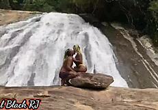 Amandinha Black Rj And Edu Black Rj Venture Into Nature For Magical Sex