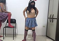 Divas Celebrate Graduation With Hot Homemade Mexican Porn On Pornbl!