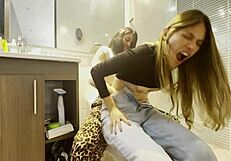 Wow, I fucked my husband's friend in the bathroom while celebrating his birthday!