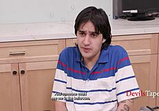 Math is difficult, but the teacher's ass isn't! Petite curly Liv rides monster cock in hardcore sex tape.