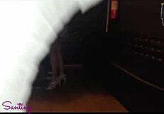 the porn actress sucked the huge black cock completely