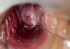 Pulsating orgasm inside vagina