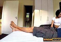 Tight Ebony Milf Pussy Pounded POV Rough Missionary by Big Cock American