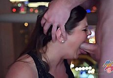 Twirling Tongue Deepthroat Brings Intense Pleasure and Passionate Emotions