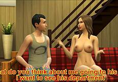 Sims 4 Cuckolding Story Episode 2 in Front Seat