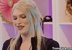 Transgender Izzy Wilde Fucks Horny Female With Toys