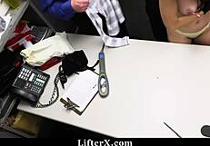 stealing teen willing to collaborate with the guard