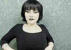 goth mavis dracula seduces you with her charm