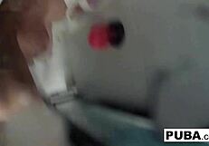 nikita von james showers seductively!