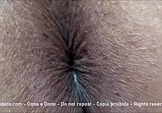 Submissive wife flaunts her enormous ass for amateur viewers