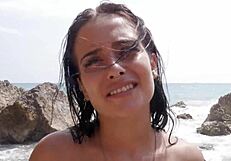 Outdoor Beach Fucking with Stepsister in Public Spanish Amateurs