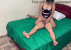 oh wow, stepdaughter seduces stepdad with those passionate sex games!