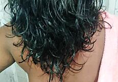 Hot mom bathing in the bathroom, what a sight! 😍