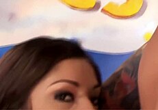 amina sky loves getting creamed in her asshole