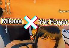 Yor Forger X Mikasa Cosplay Naughtiest Opinion