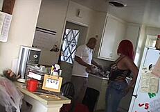 Craving that big black cock in my ass? Watch ebony whore get licked and fucked outdoors