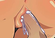 woman seduces husband after long day at work with big cock