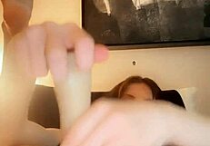 Teen Crossdressing Transsexual Sucks Cock Deepthroat Style With Passionate Moans And Cumshot Finish!