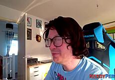 British newbie gets facialized