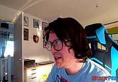 British newbie gets facialized