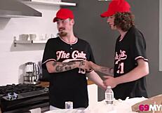 Callie Brooks is a horny MILF at the gym