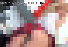 Let me give you a peek up my skirt while i tidy up