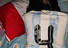 I found my best friend's girlfriend masturbating. She invited me to touch her.