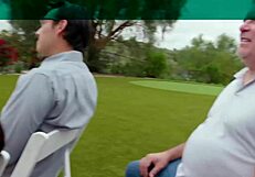 Alona catches stepdad scotty fucking lily and joins the threesome at grad party