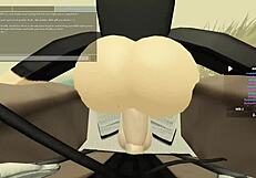 Exploring adventures in the Roblox world with friends