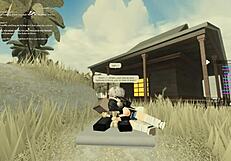 Exploring adventures in the Roblox world with friends