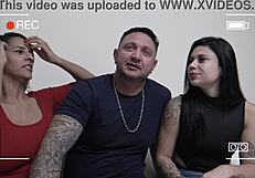 Entrevista Com A Família Macettare Acaba Com Kel Fazendo Uma Dupla Penetração Completa No Red