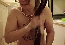 This 2024 BDSM slave endures pissing and belting in a humiliating outdoor scene