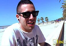 French brunette craves outdoor anal fucking now!