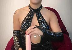 queen of joi obeys henchman in cosplay discipline