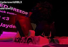 Obedient Puppy Girl Gets Pounded in Cage