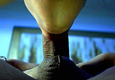 Swallowing every drop in deepthroat with balls 😈💦