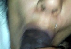 WATCH THIS LATINA GIVE A SLOPPY BLOWJOB ON COCK!