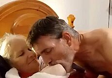 Jerry licks cream off my tits and makes me cum hard