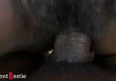 Detailed intimate encounter without protection