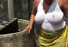 real outdoor naija homemade porn with tits 😍