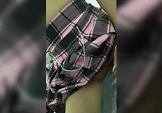 riding an 18-year-old girl's ass with perfect tits, is it real?