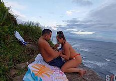 Did you see me fuck that hot blonde on the beach?