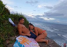 Did you see me fuck that hot blonde on the beach?