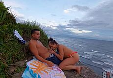 Did you see me fuck that hot blonde on the beach?