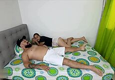 I ask my stepsister for sex advice and we get so heated that we end up fucking - Spanish porn