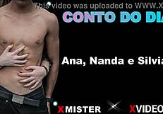 Ana, Nanda, and Silvia in Amateur Brazilian Scene