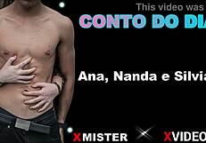 Ana, Nanda, and Silvia in Amateur Brazilian Scene