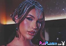 Amazing big ass teen sky bri poses in sexy lingerie