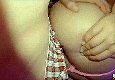 Curvy hot wife gets anal creampie from her best friend's big cock