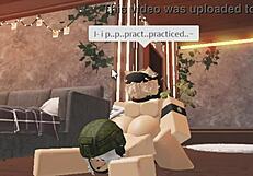 Cute Blonde Boy ENJOYS One On One Time With Soldier Girl In Army